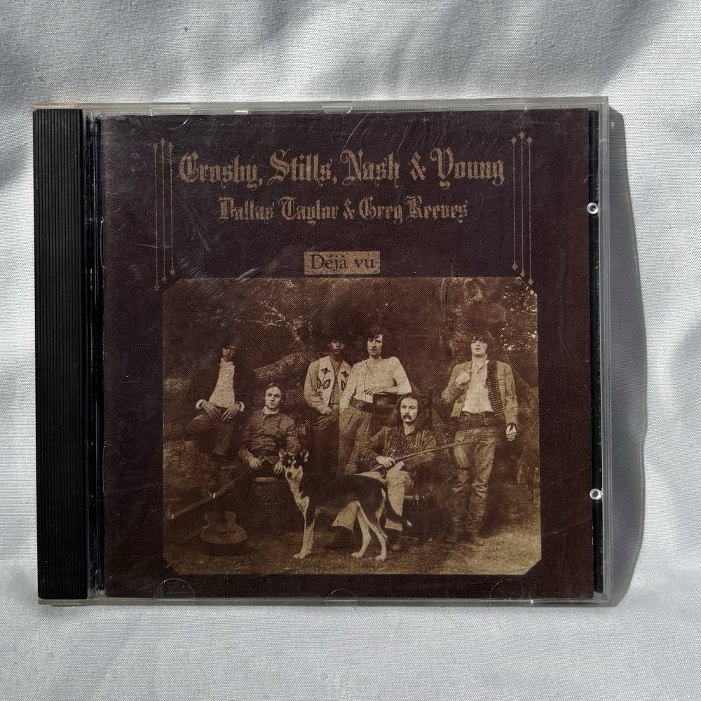 Deja Vu By Crosby, Stills, Nash & Young 1970 CD Very Good Neil Young Folk Rock